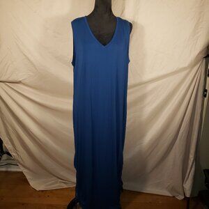 NWT Lane Bryant Blue Maxi Dress - Size 14/16